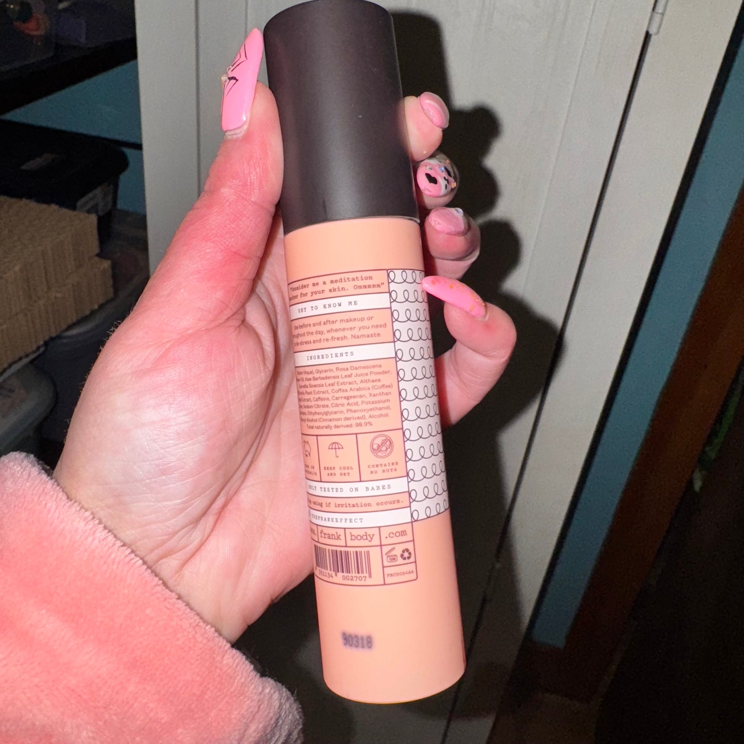 Anti-angry face mist