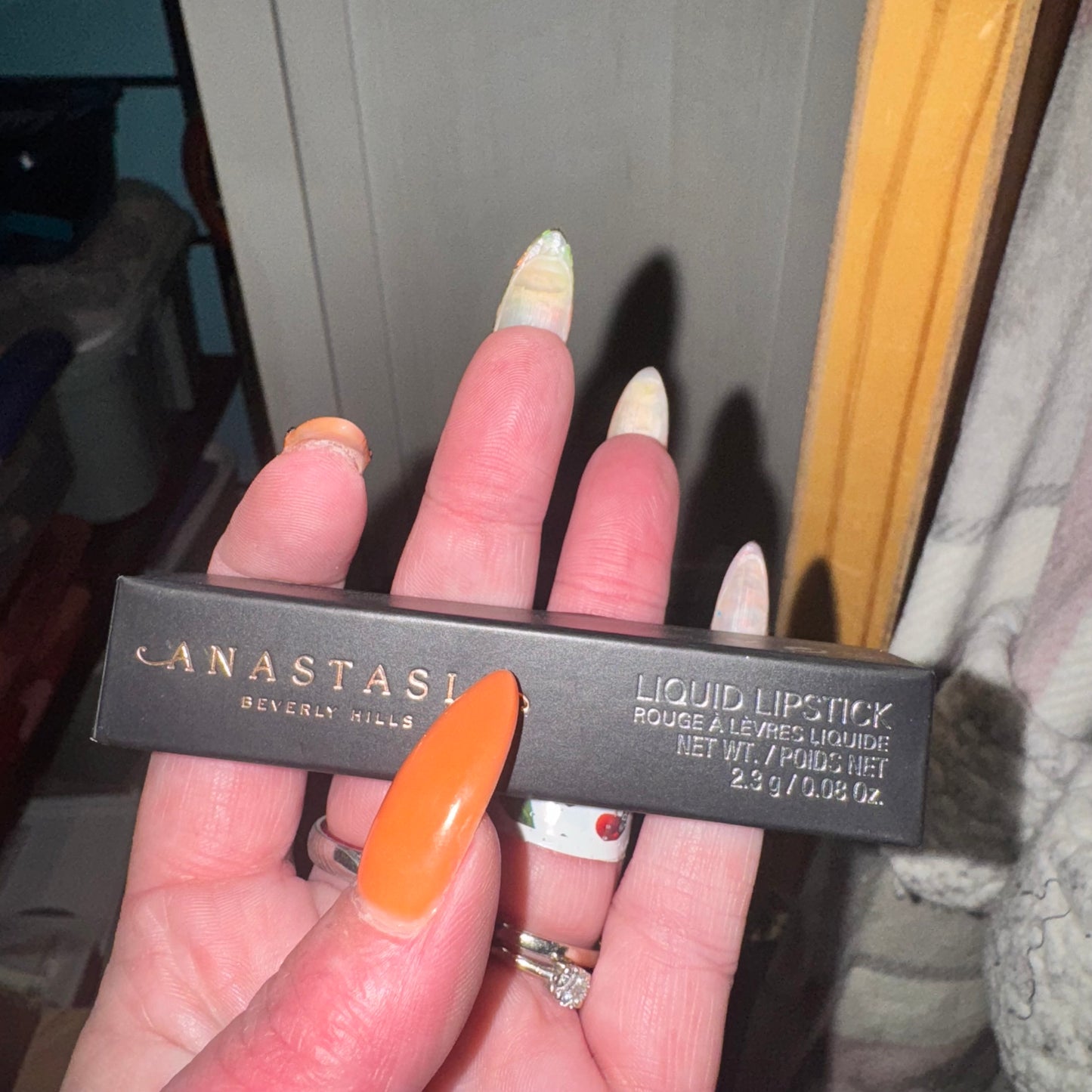 Liquid lipstick in crush travel size