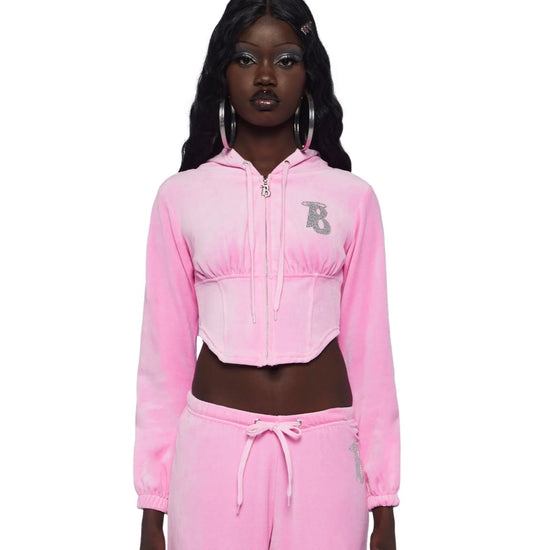 Bratz bling corset hoodie