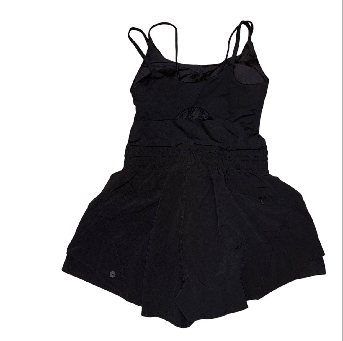Cinch waist romper