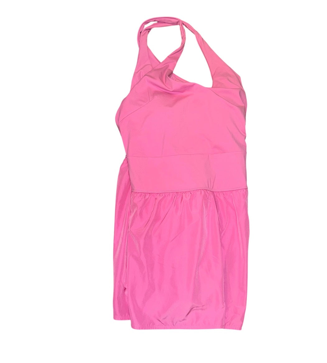 Crossback athletic buttersoft romper