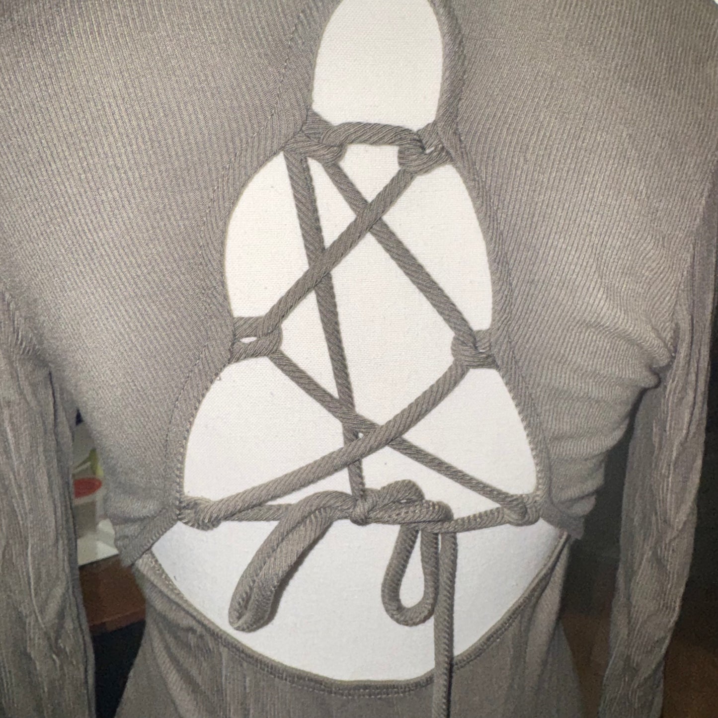 Open back bodysuit