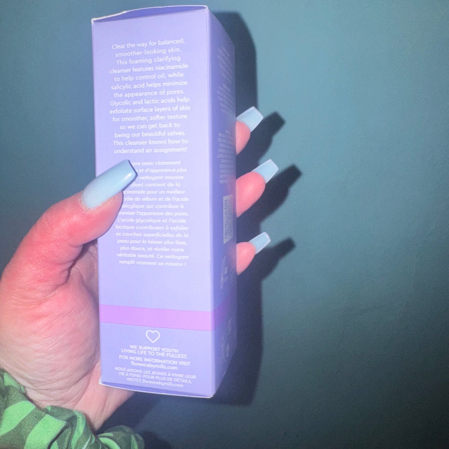 Clear the way clarifying face wash