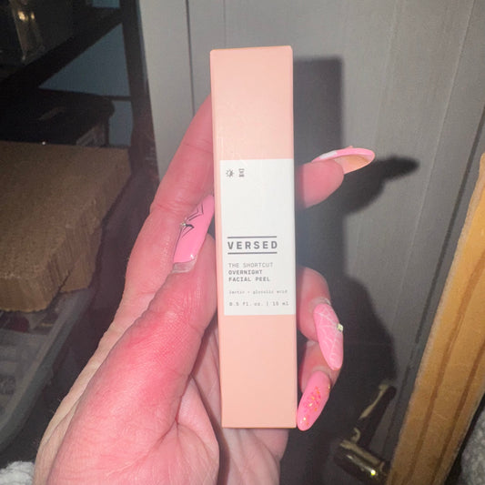 Overnight facial peel