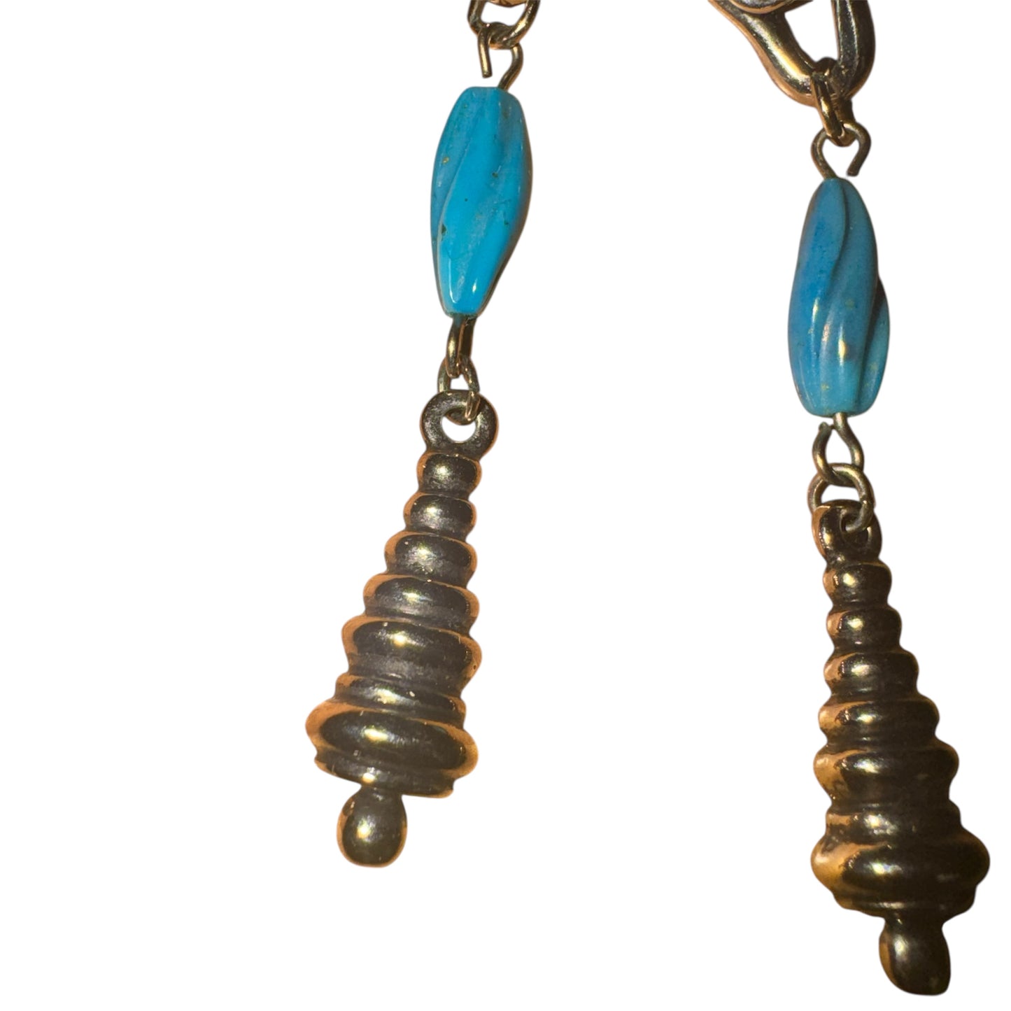 Vintage avon western style dangle earrings