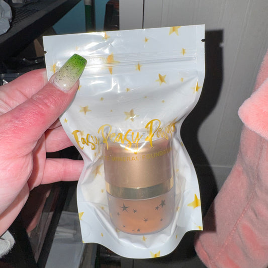 Easy peasy powder mineral foundation- deep