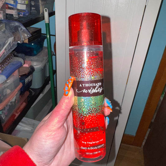 A thousand wishes body mist