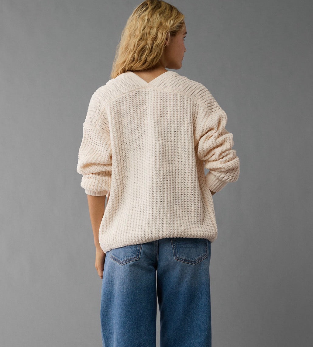 Soft open front cardigan