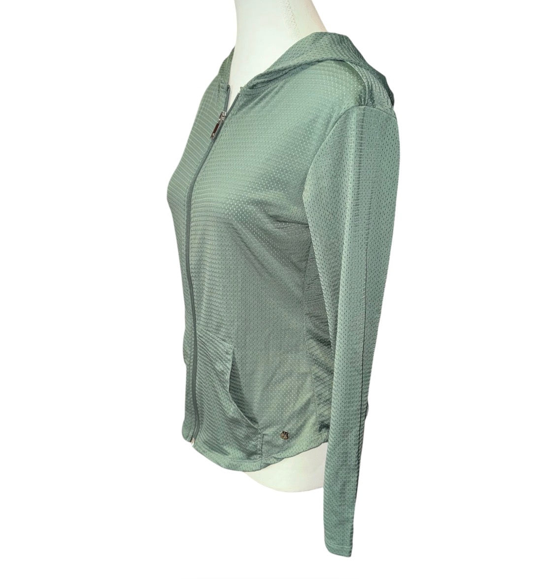 BuffBunny mesh zip up performance jacket
