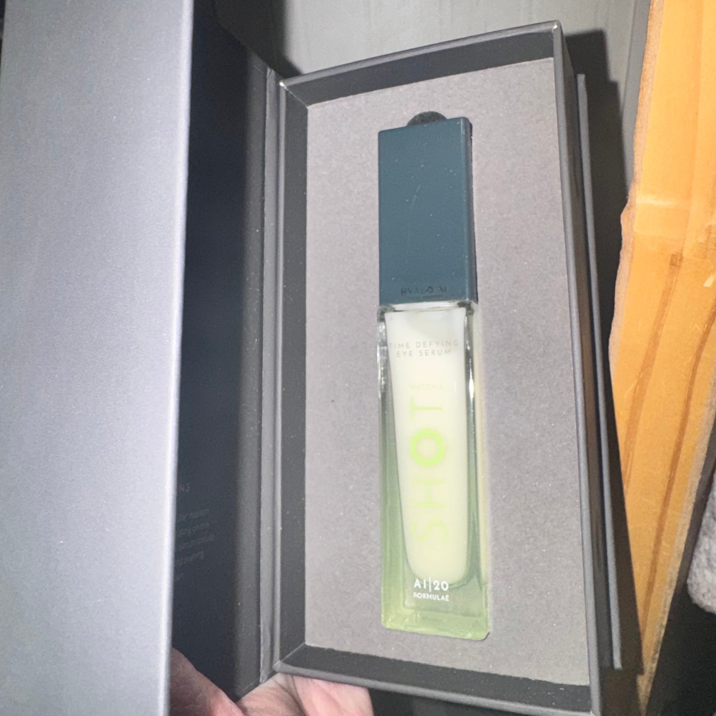 Matcha shot time defying eye serum