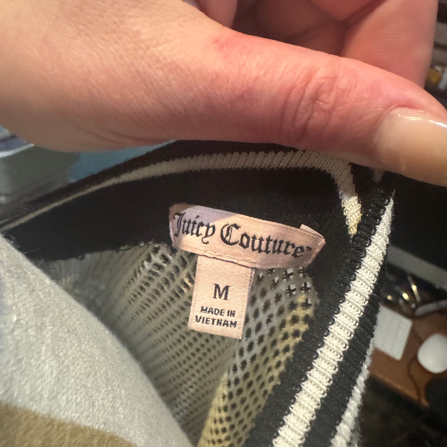 Juicy couture mesh bomber jacket