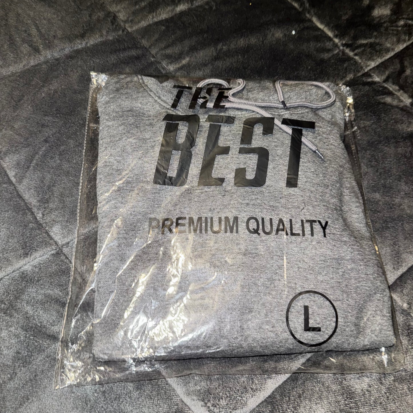 Men’s gray hoodie