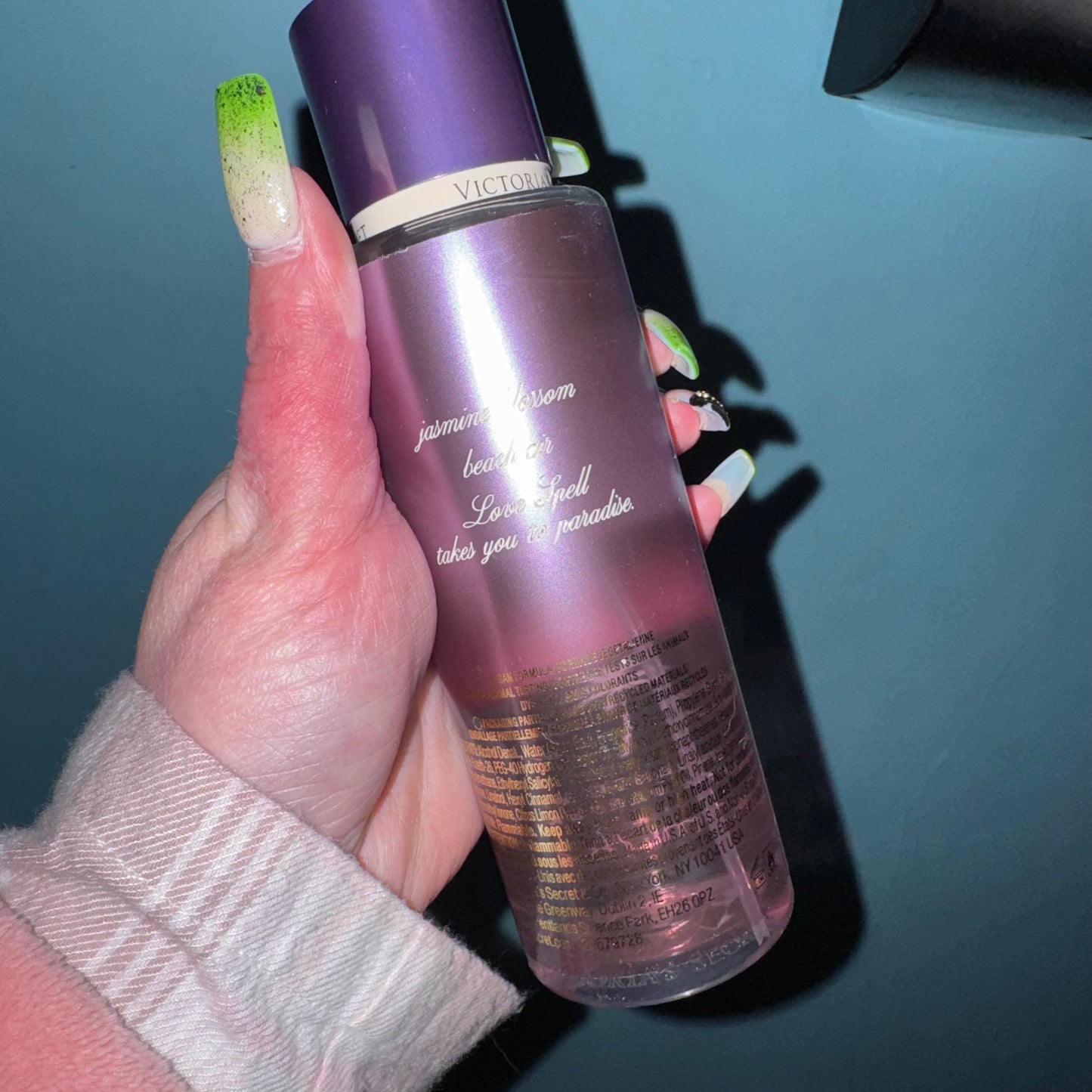 Love spell vacation mist
