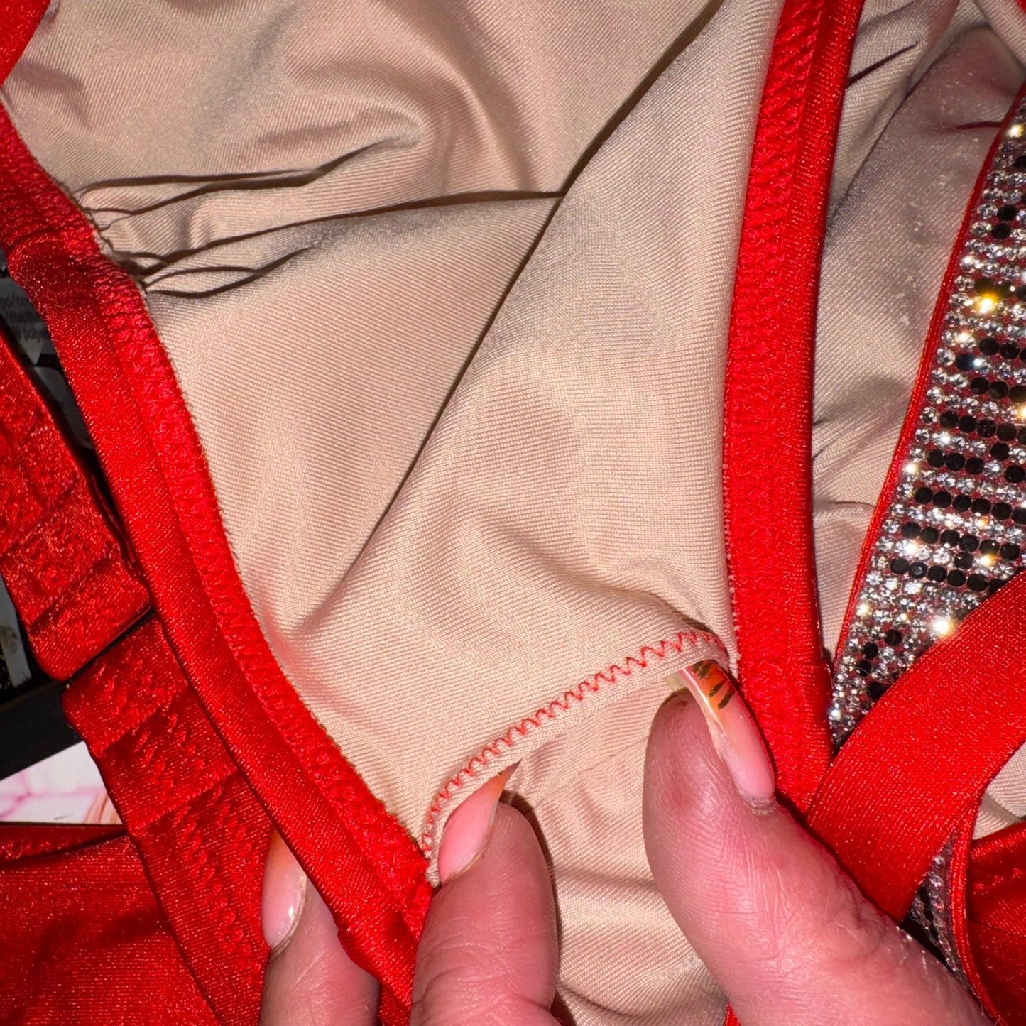 Shine strap bikini