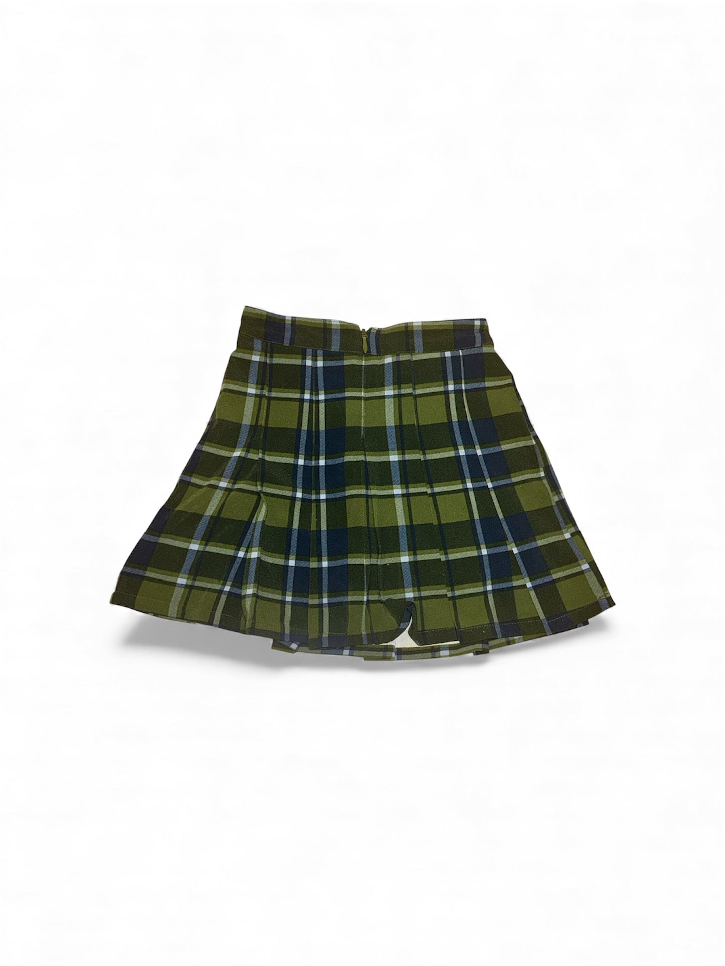 Classic plaid tennis skirt