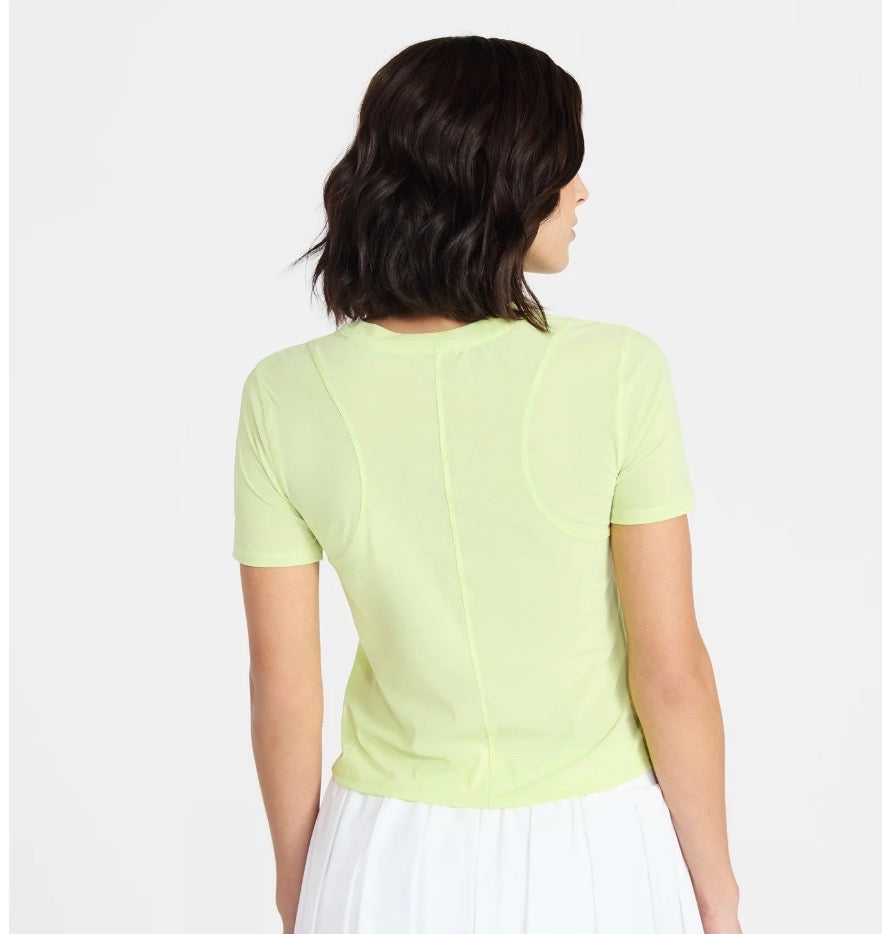 Limestone mesh tee