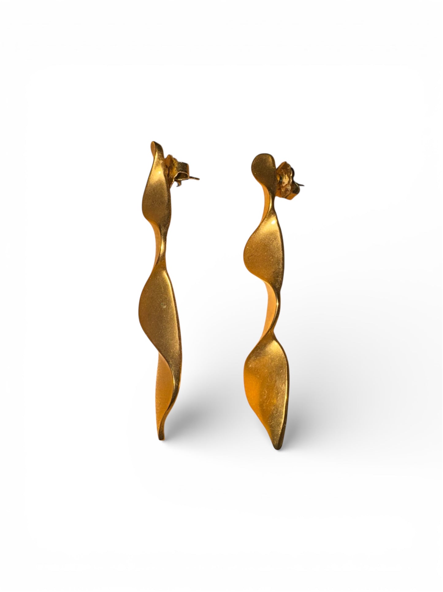 Vintage Avon satin ribbon earrings