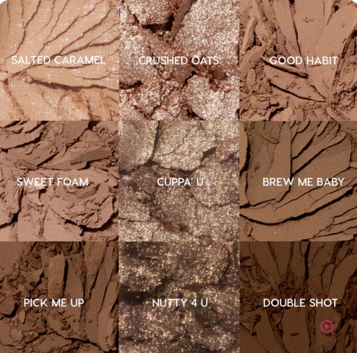 Deja brew eyeshadow palette