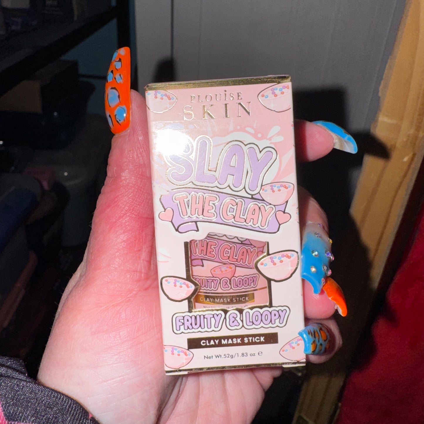 Slay the clay stick clay mask