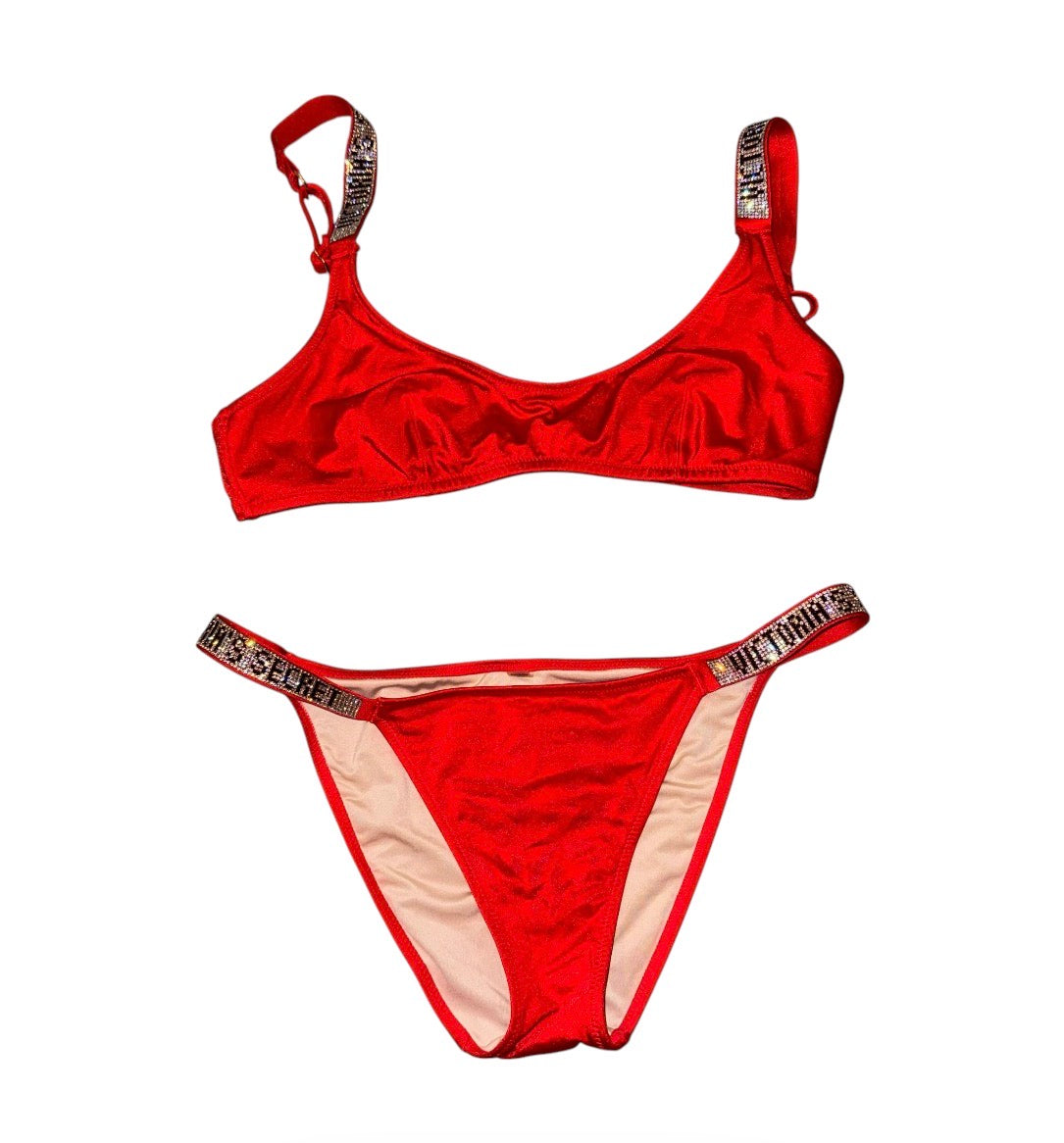 Shine strap bikini