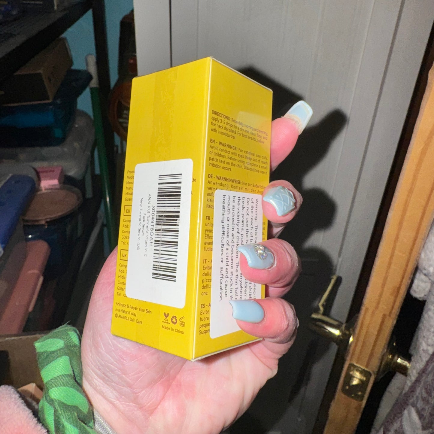 Vitamin c turmeric serum