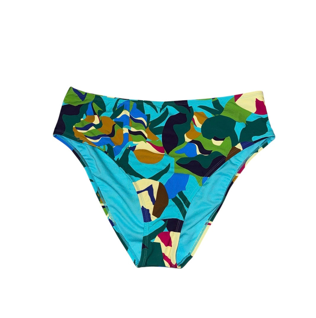 Abstract print bikini bottom