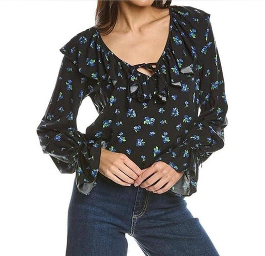 Ruffled blouse