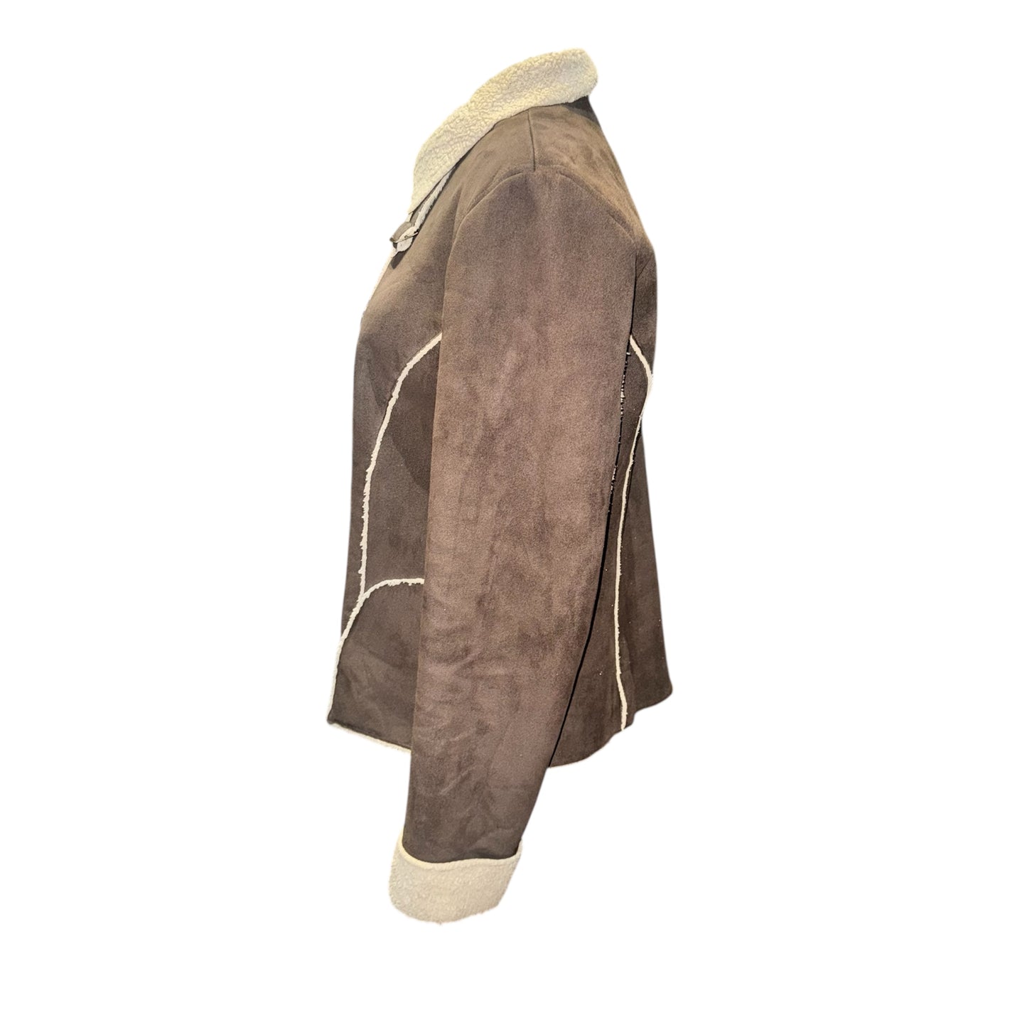 Vintage old navy faux shearling jacket