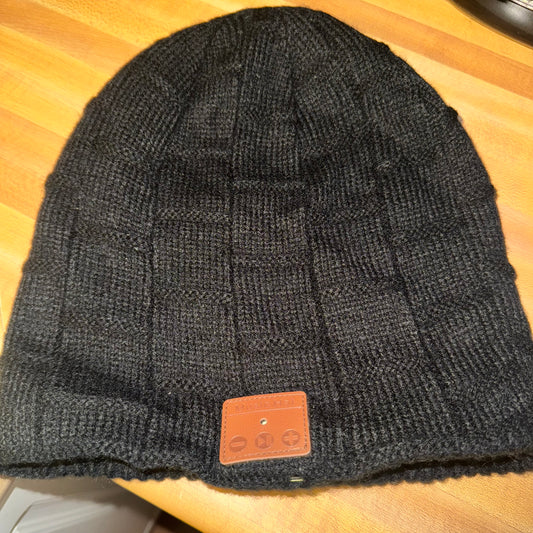 Unisex music beanie with fleece lining