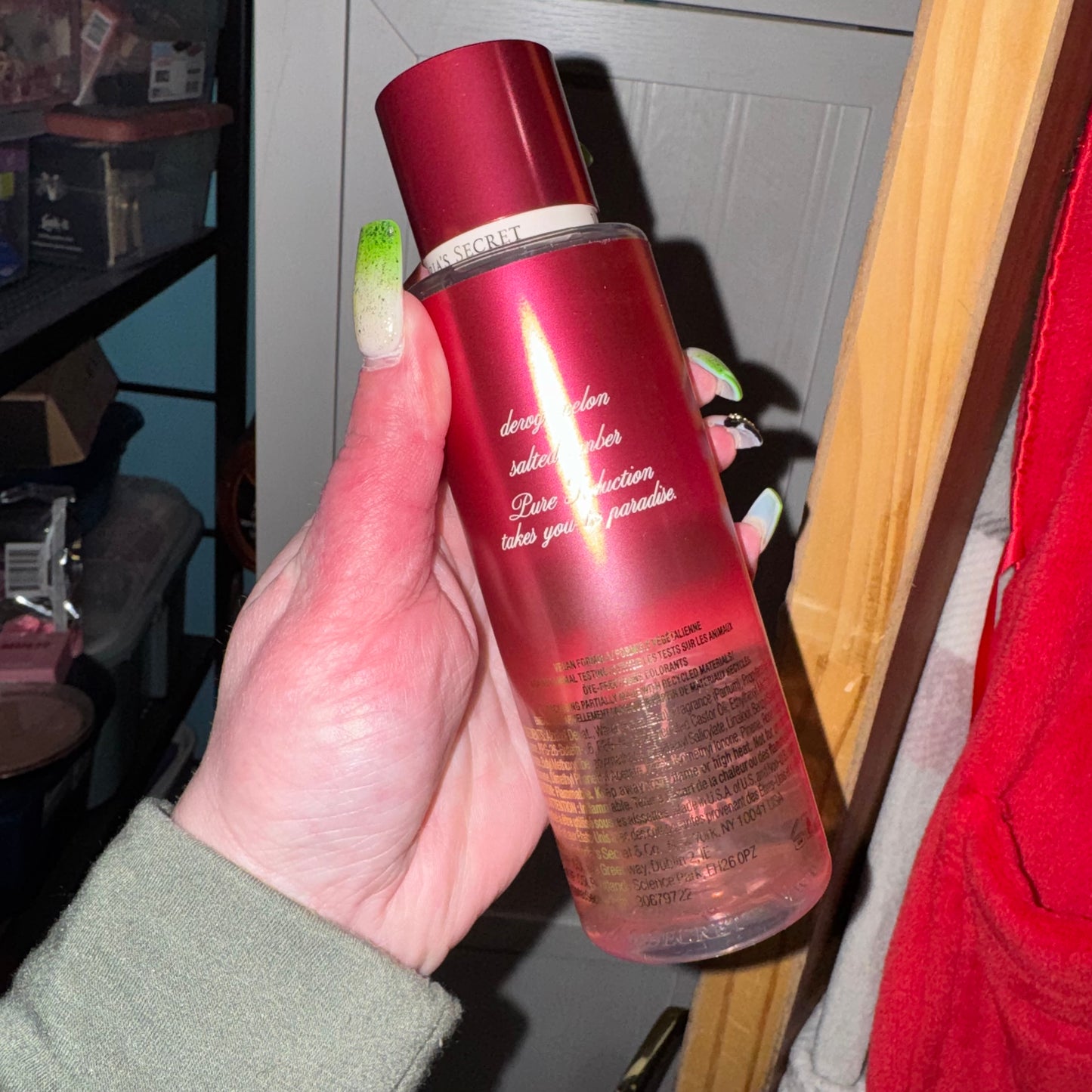 Pure seduction vacation body mist