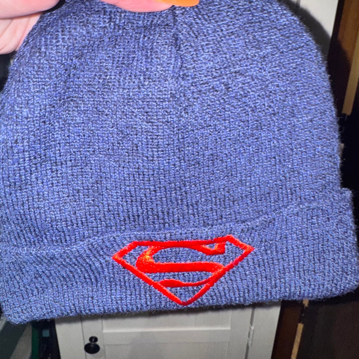 Superman shirt & beanie set
