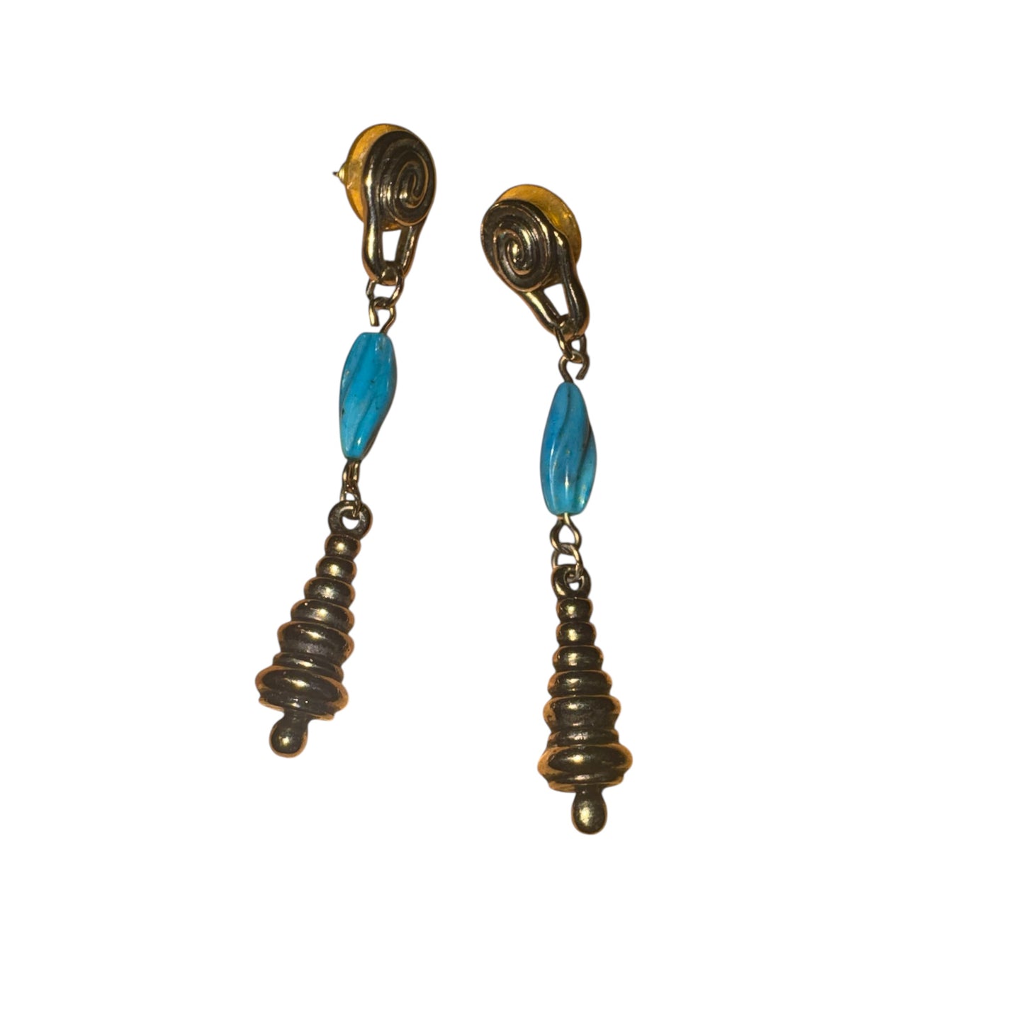 Vintage avon western style dangle earrings
