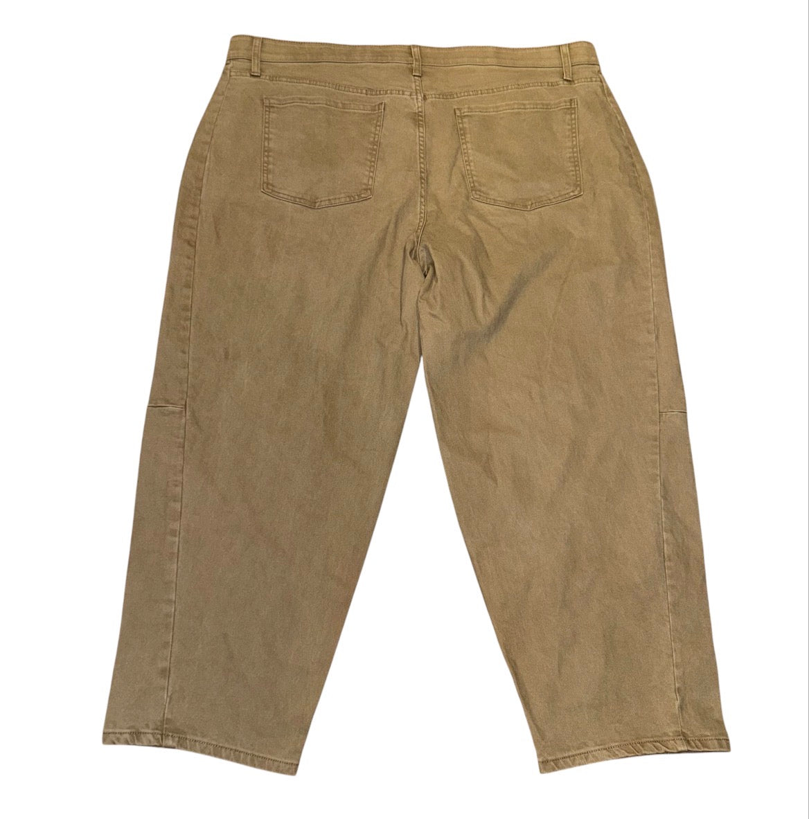 High rise barrel jeans - size 24W