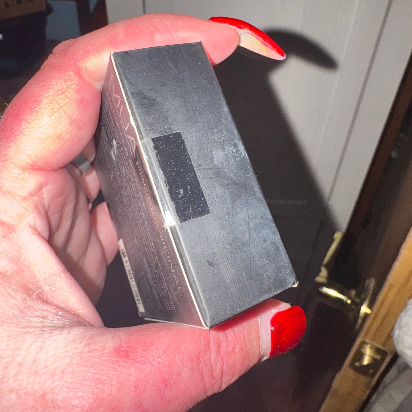 Mattifying pressed powder