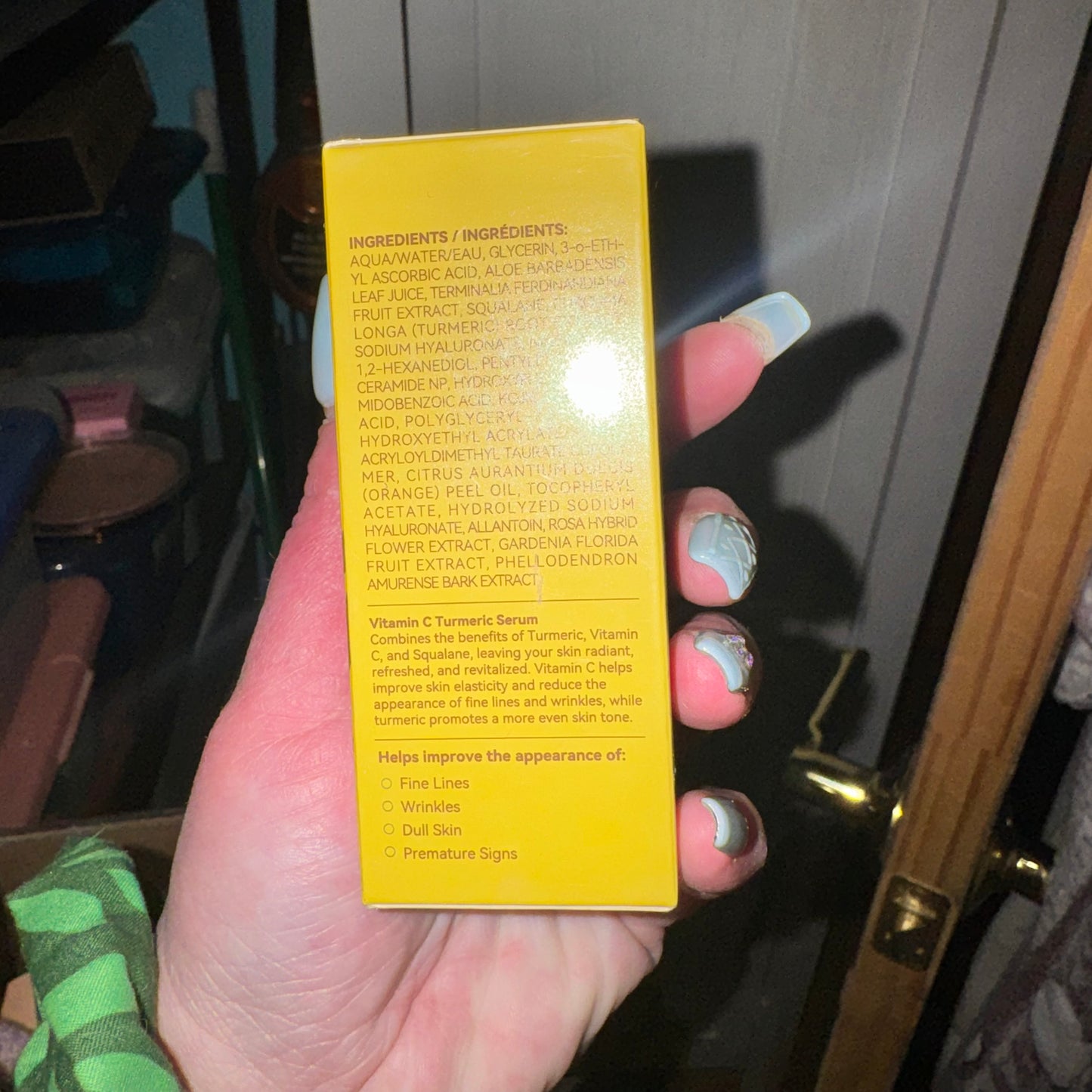 Vitamin c turmeric serum