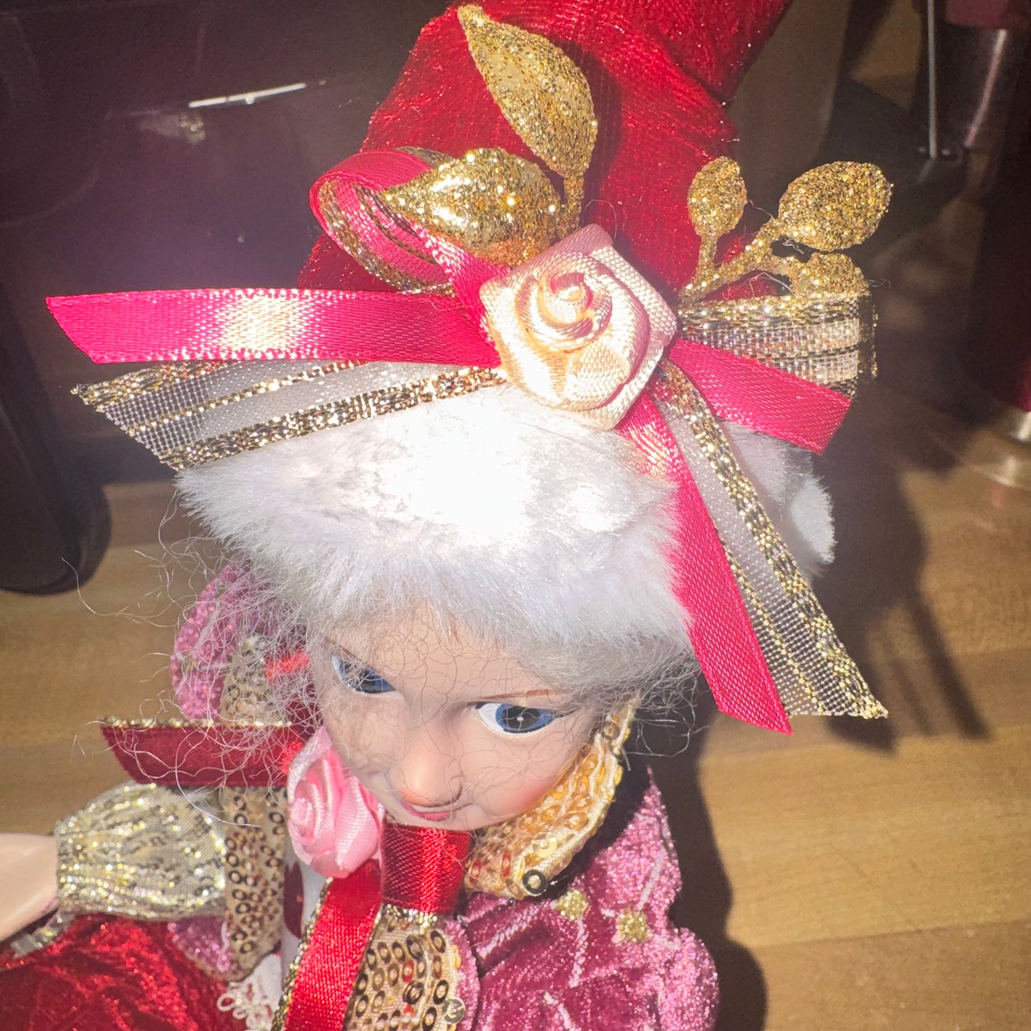 Valentine’s Day elf shelf sitter doll