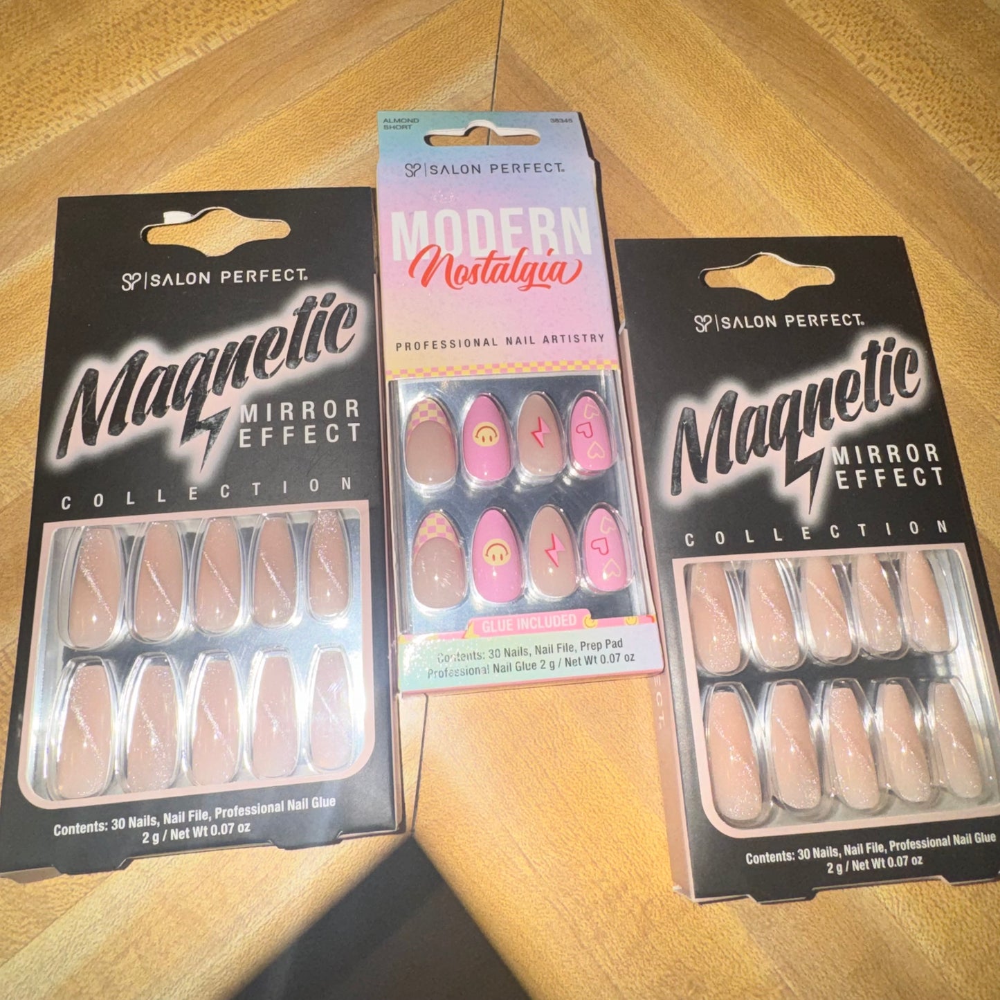 Salon perfect press on nails bundle