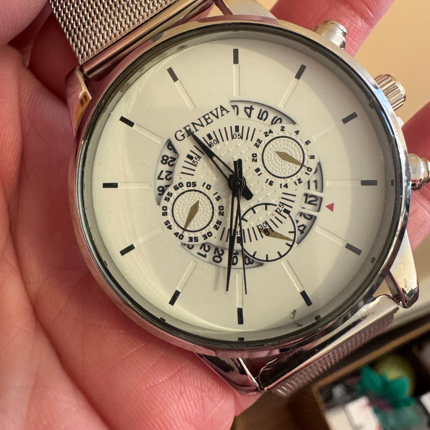 Geneva unisex watch