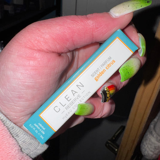 Golden citrus rollerball