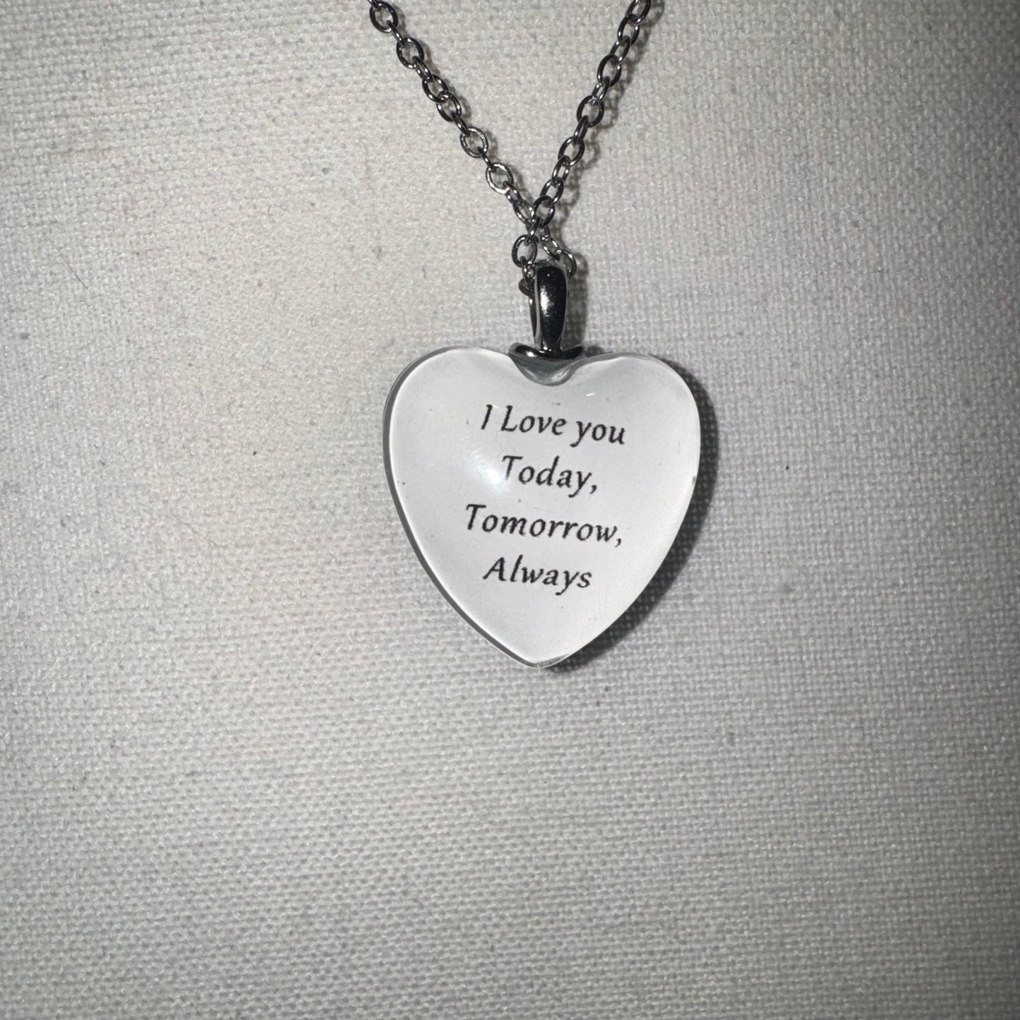 Bubble heart dolphin necklace