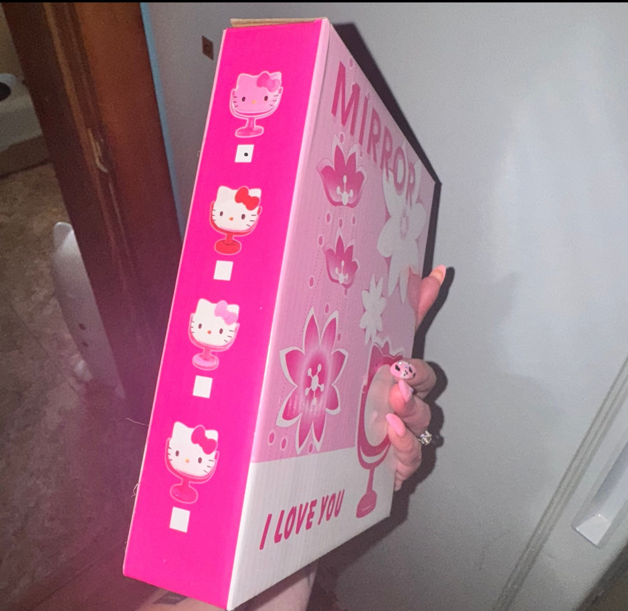 Hello kitty mirror