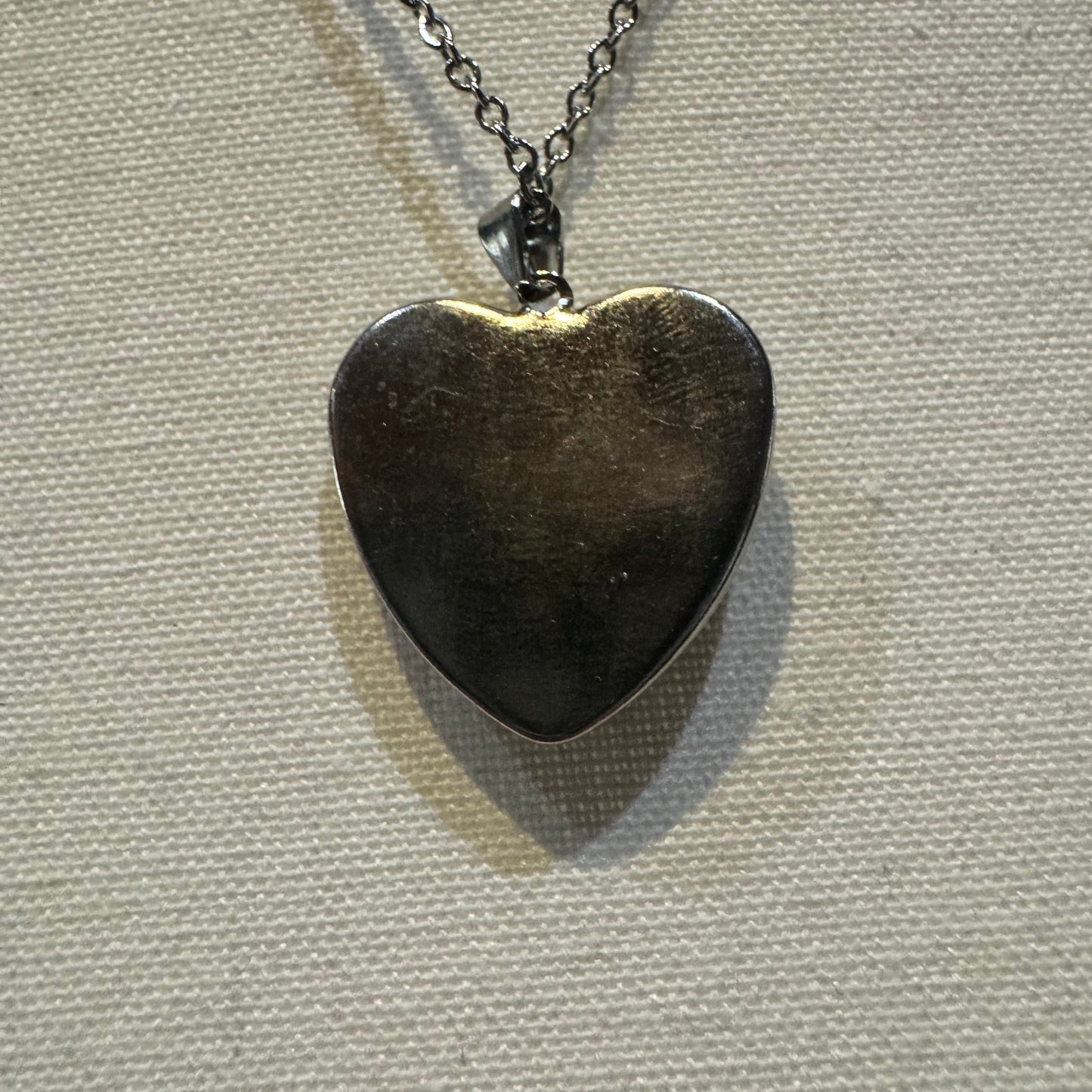 Heart pendant granddaughter necklace