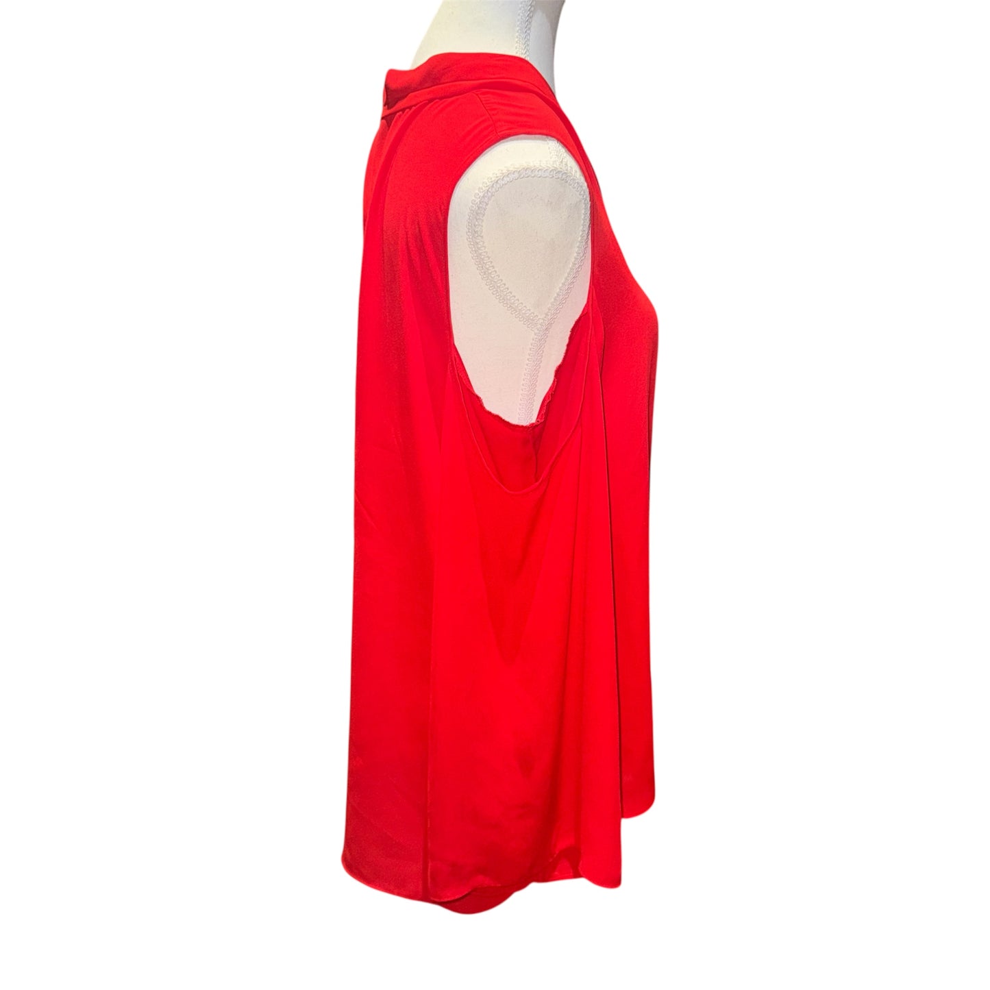 V neck cold shoulder blouse