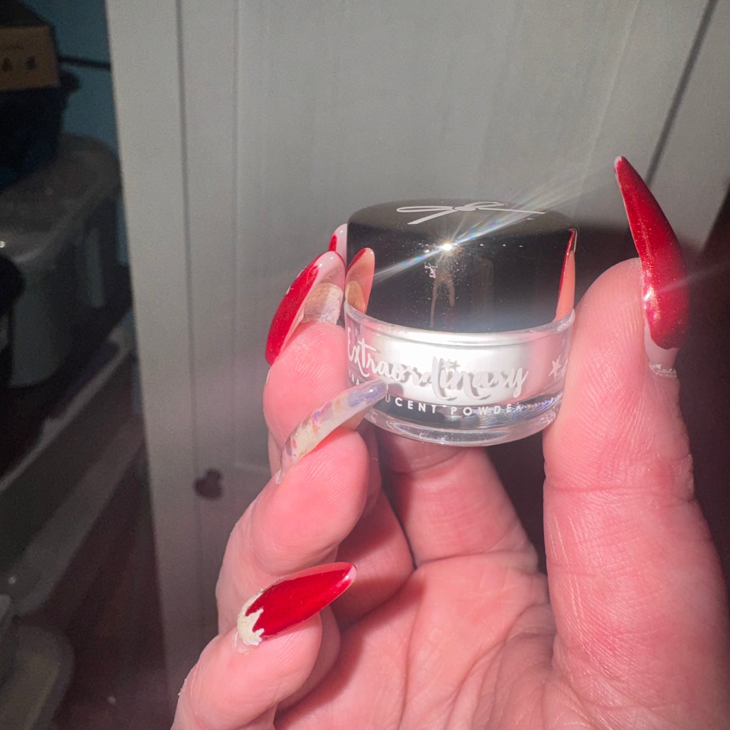 Mini setting powders