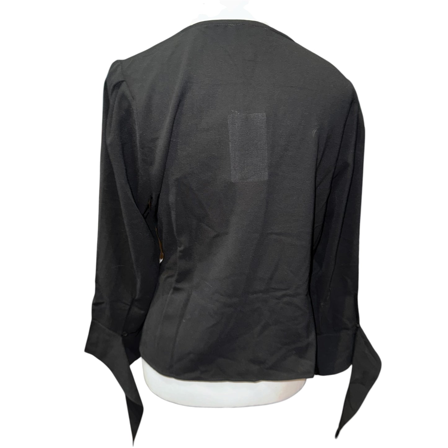 Wilena statement sleeve wrap top