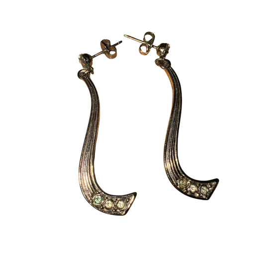 Vintage Avon 1988 gala dangle earrings
