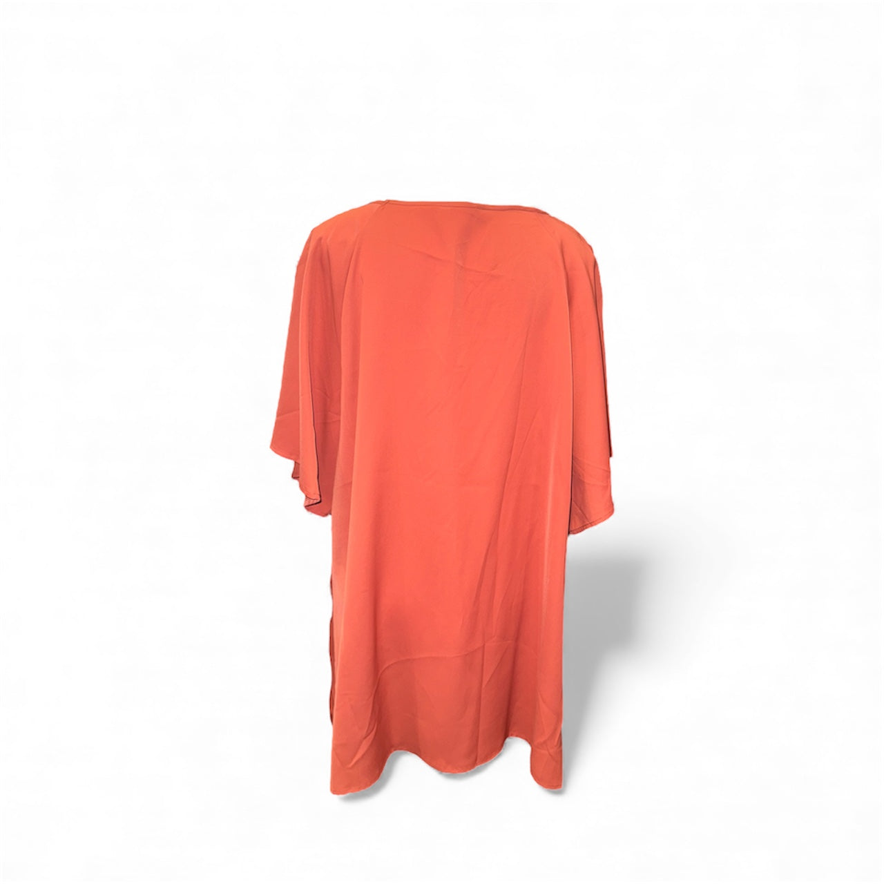 Tie front kimono sleeve blouse