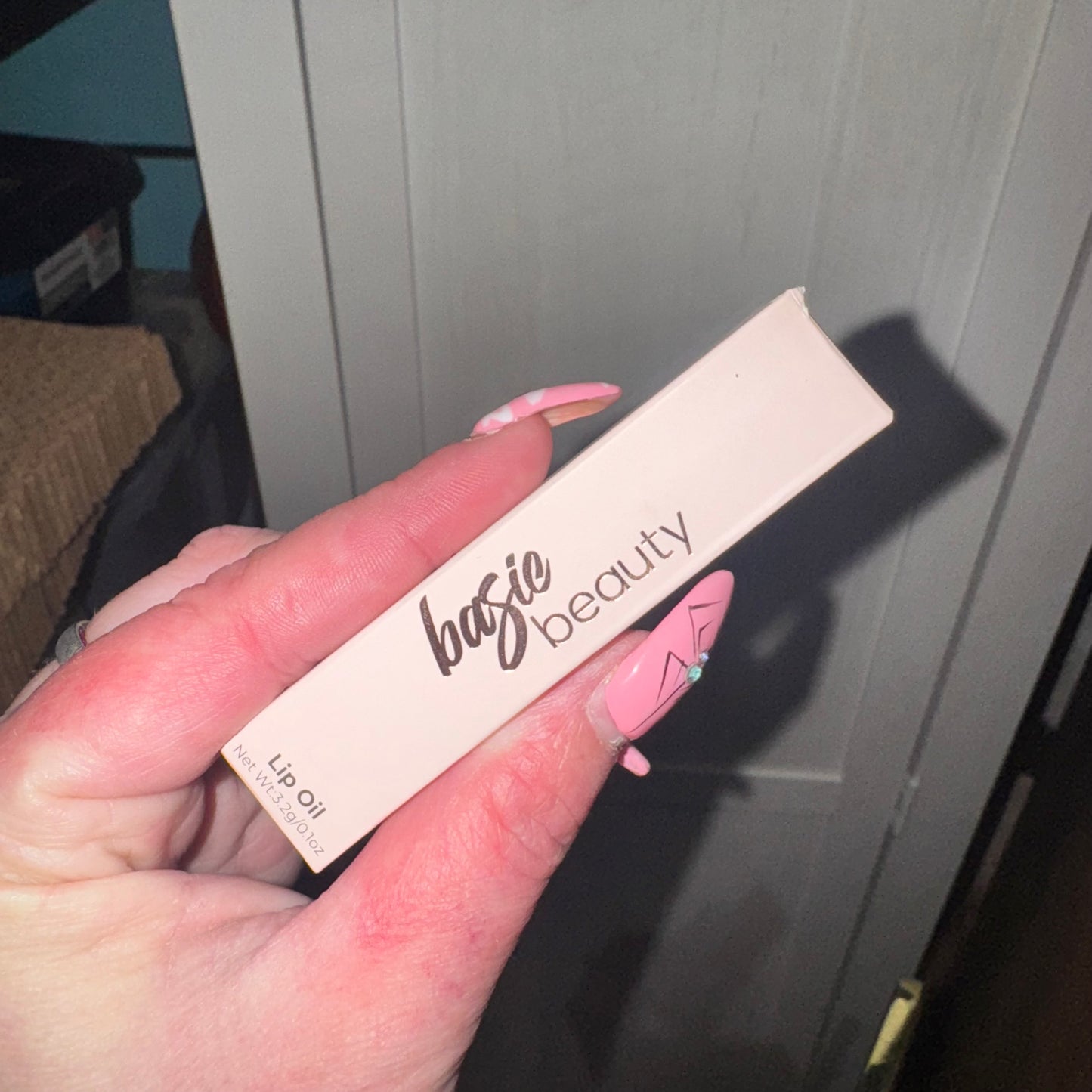 Lip oil in summer