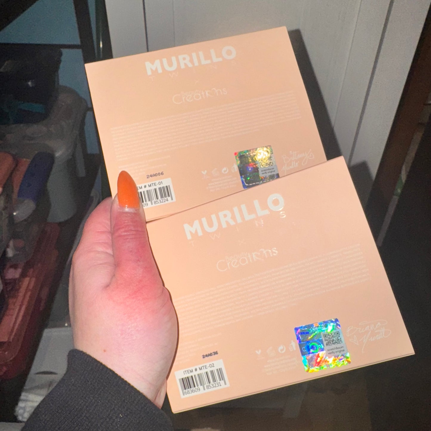 Murillo twins eyeshadow palettes (set of 2)