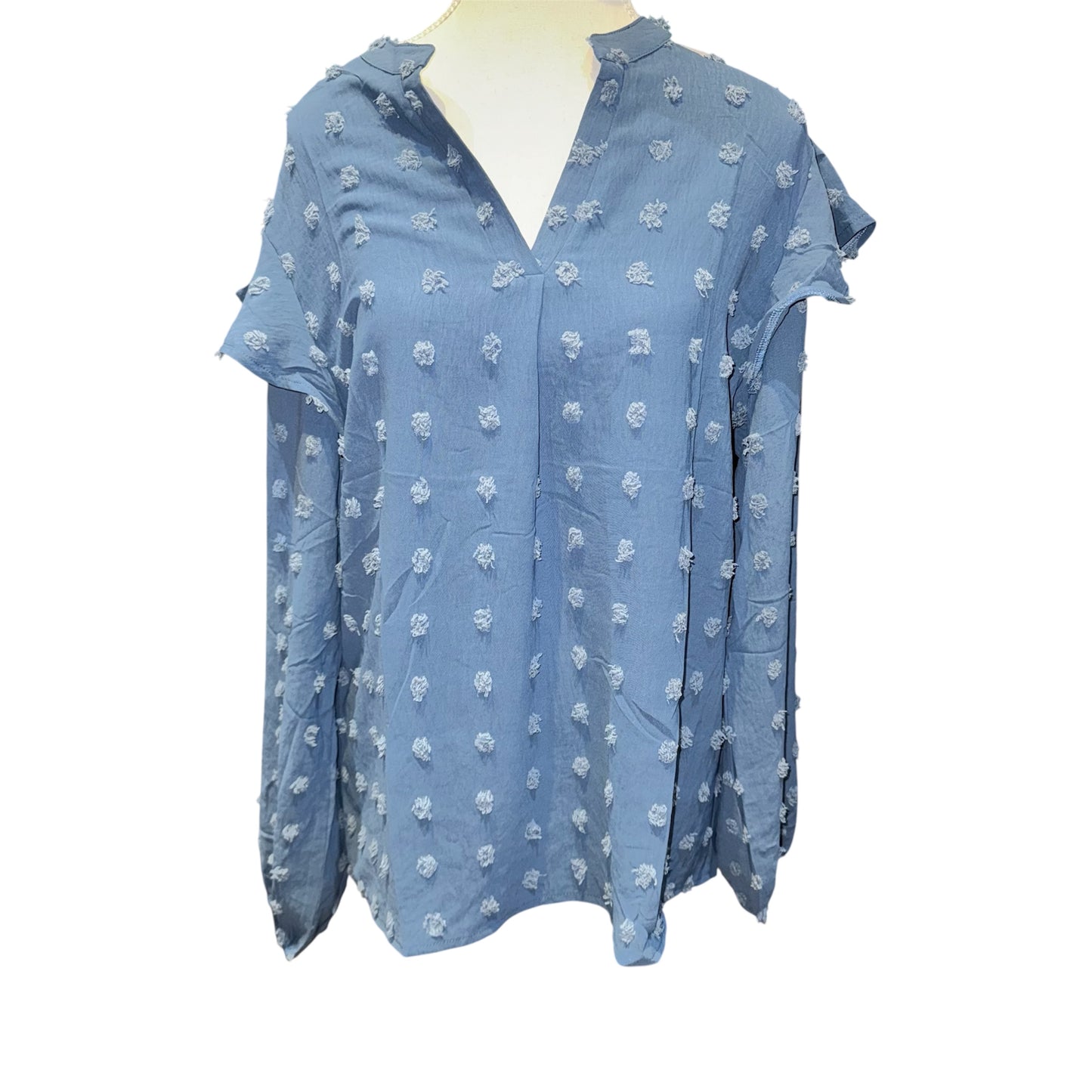 Dotted design blouse